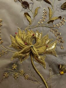 taller de bordado intermedio en hilo de oro chile